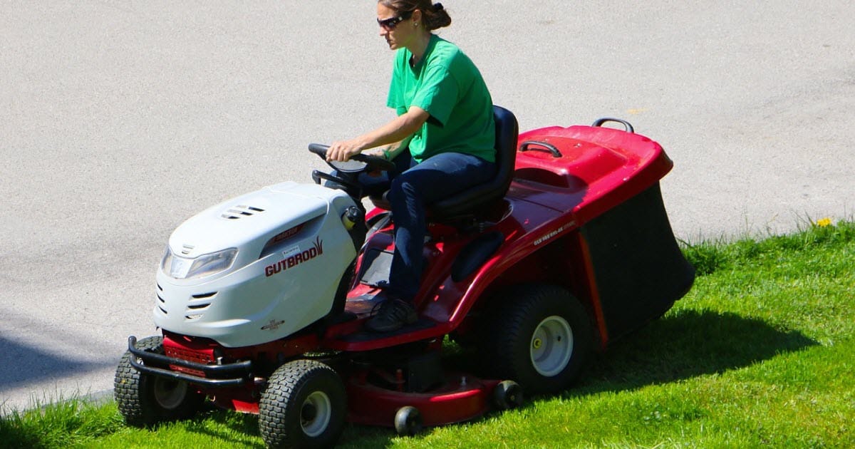 How to Cut Grass on a Steep Hill