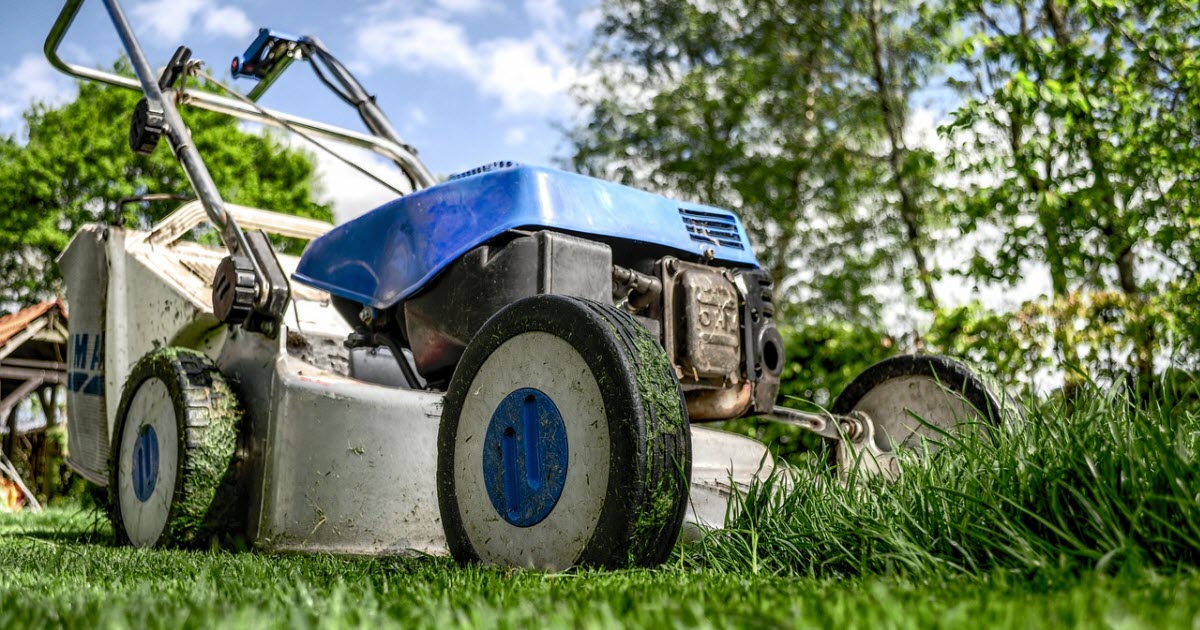 how was grass cut before lawn mowers